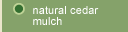 Natural Cedar Mulch